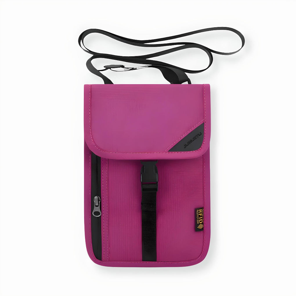 Niki | Travel Security Pouch RFID Blocking Neck Wallet
