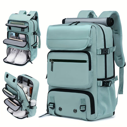 Niki | TRAVELMAX Pack – Waterproof Travel Backpack with USB Port, Shoe Compartment & Anti-Theft Pocket