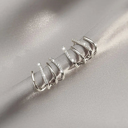 Niki | Twisted Earrings | Elegant Design | Gold or Silver