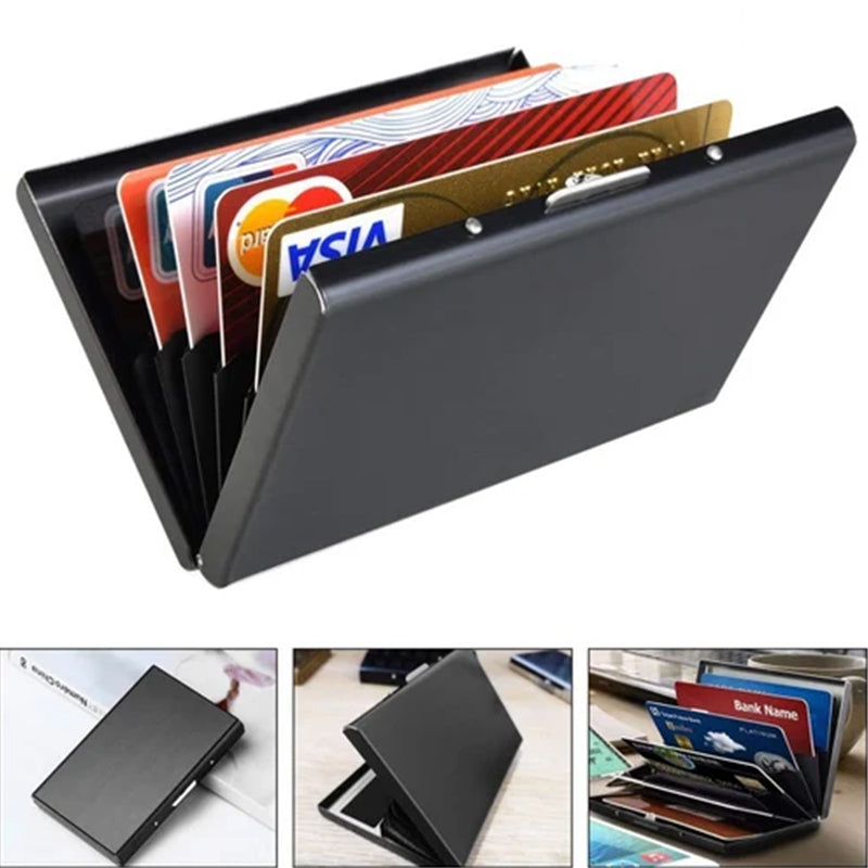 Niki | Ultra-thin Card Holder with Theft and Demagnetization Protection