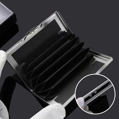 Niki | Ultra-thin Card Holder with Theft and Demagnetization Protection