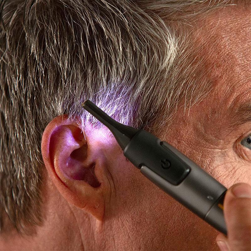 Niki | Ultra-thin Precision Trimmer | Micro-Oscillation Blades | Titanium Stainless Steel Technology | Integrated LED Lighting | Ergonomic Design