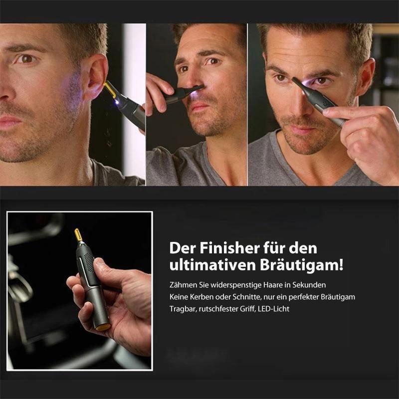 Niki | Ultra-thin Precision Trimmer | Micro-Oscillation Blades | Titanium Stainless Steel Technology | Integrated LED Lighting | Ergonomic Design