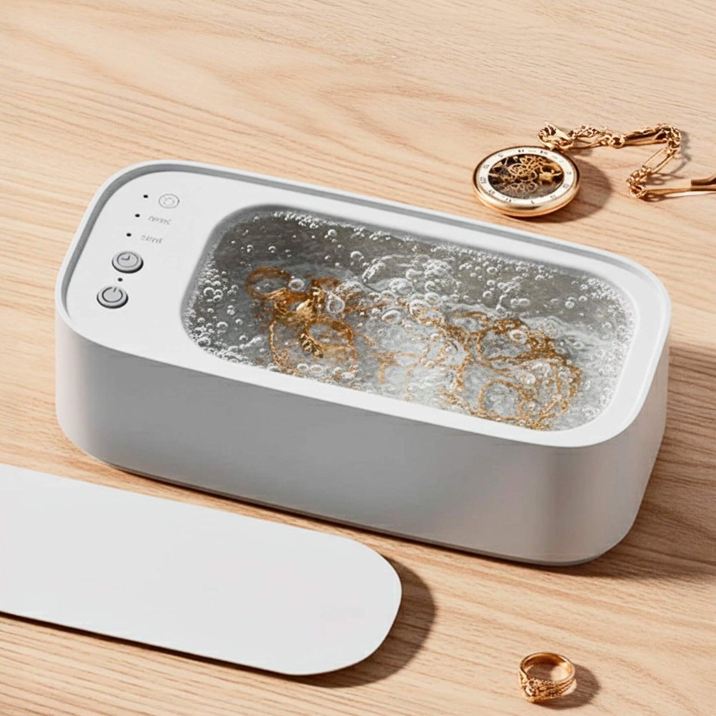 Niki | Sonic Cleaner | For Jewelry, Glasses, Watches & Dentures