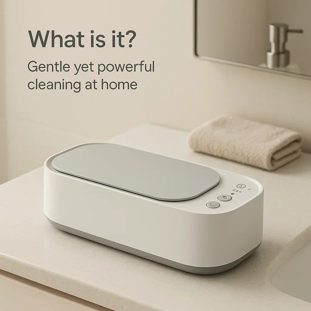 Niki | Sonic Cleaner | For Jewelry, Glasses, Watches & Dentures