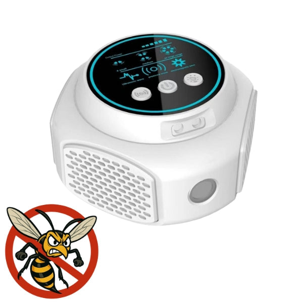 Niki | Ultrasonic Wasp & Hornet Repellent Plug-In | Chemical-Free. Silent Protection for Home. Pool & Patio (Covers 3200 sq. ft.)