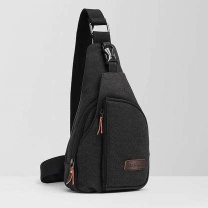 Niki | Unisex Canvas Sling Chest Bag