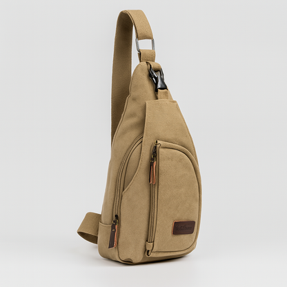 Niki | Unisex Canvas Sling Chest Bag