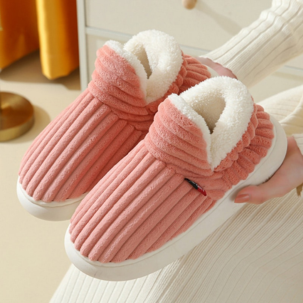Niki | Soft Fleece Lined House Shoes for Women