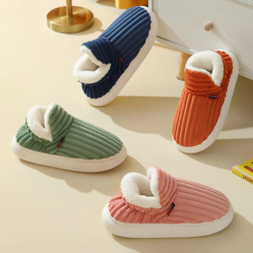 Niki | Soft Fleece Lined House Shoes for Women