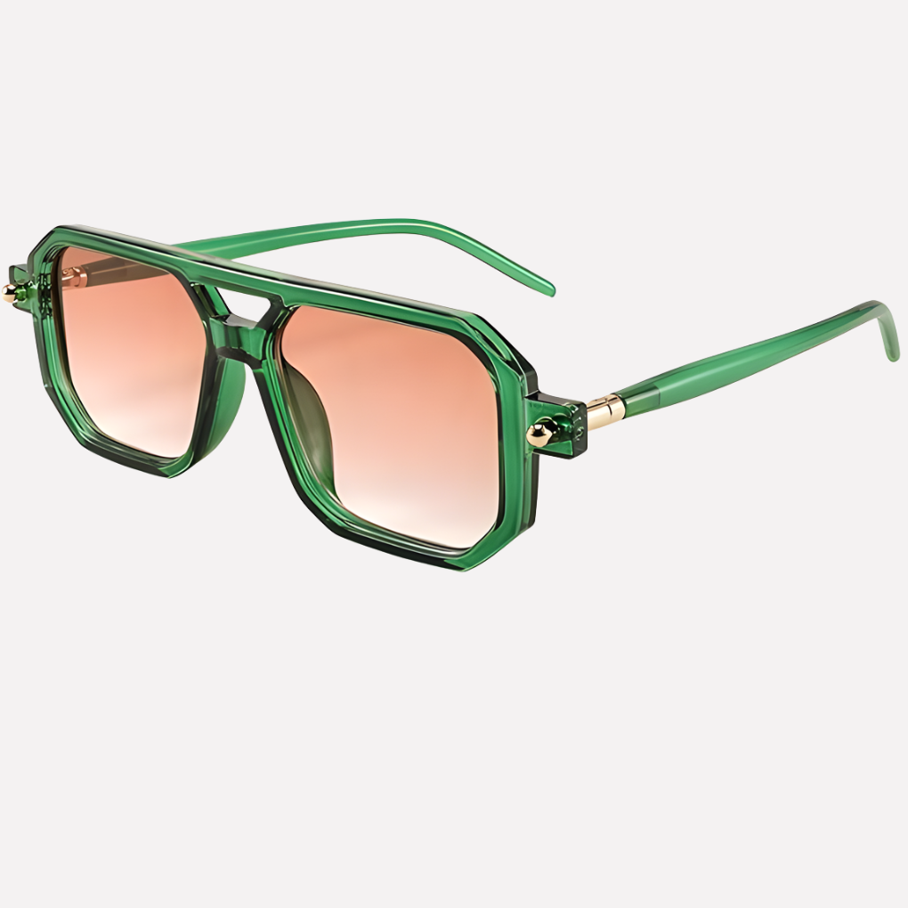 Niki | Unisex Square Aviator Sunglasses