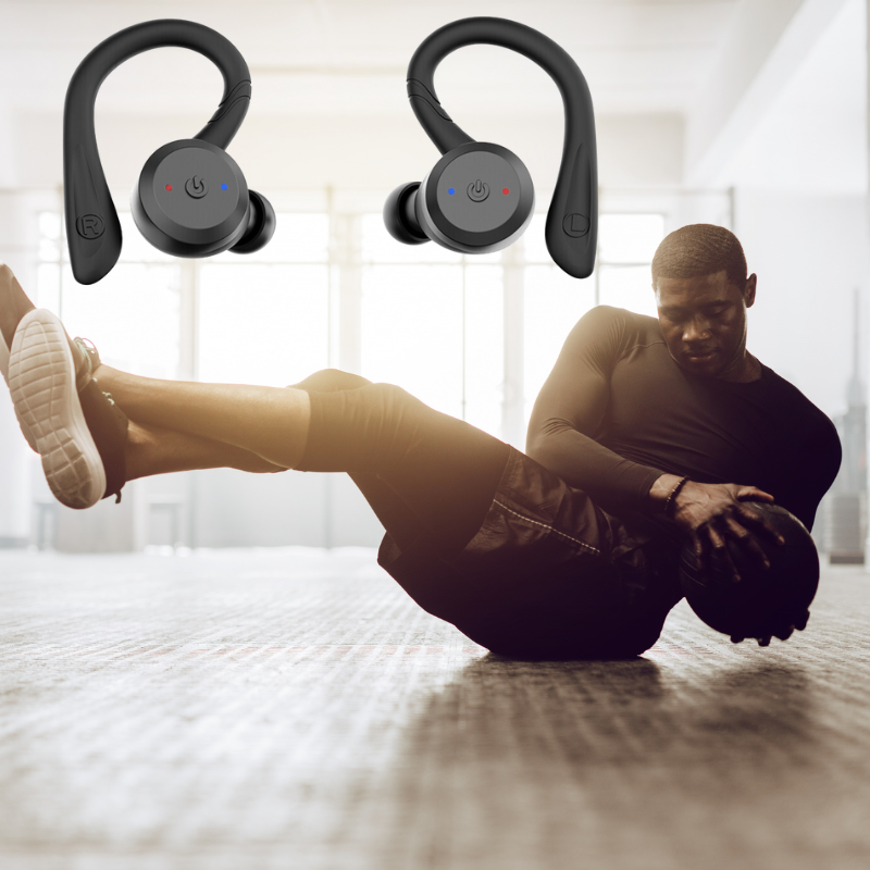 Niki | Vega Waterproof Wireless Sports Earbuds – 20 Hours Playtime | Bluetooth 5.0, IPX7 for Swimming & Fitness