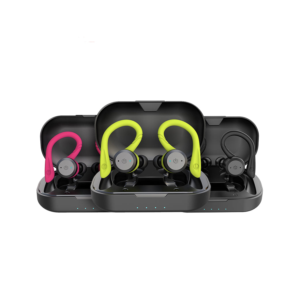 Niki | Vega Waterproof Wireless Sports Earbuds – 20 Hours Playtime | Bluetooth 5.0, IPX7 for Swimming & Fitness