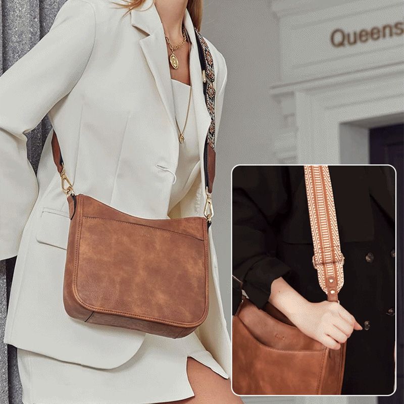 Niki | Versatile leather crossbody bag for women