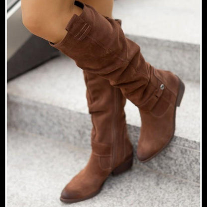 Niki | Women's Suede Comfort Winter Boots