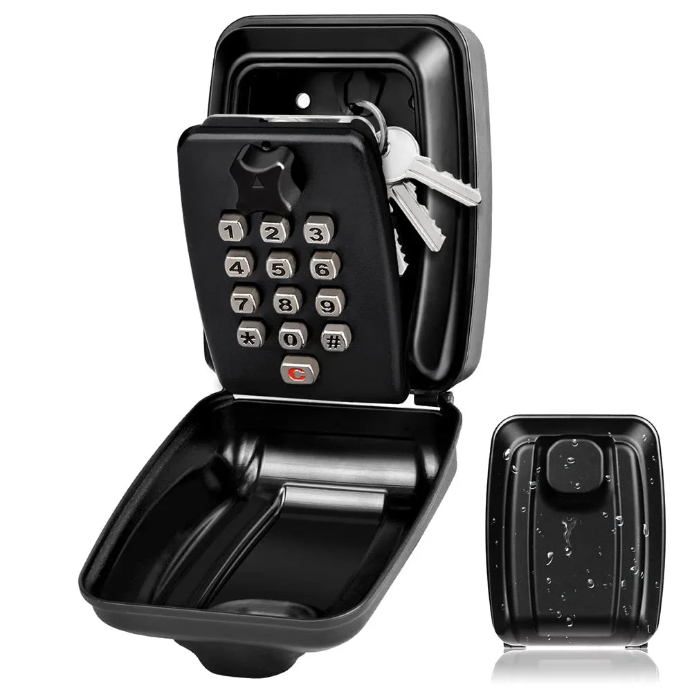 Niki | Outdoor Combination Key Lock Box – Wall Mount Weatherproof