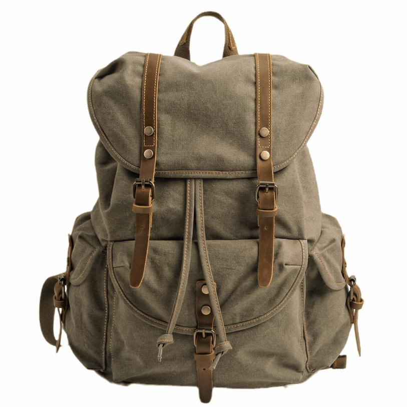 Niki | WessPack – Military Leather Bag Robust & Reliable Backpack