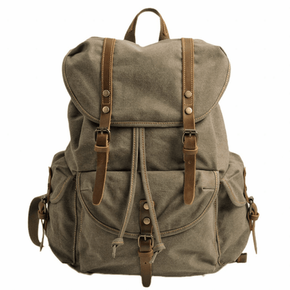 Niki | WessPack – Military Leather Bag Robust & Reliable Backpack