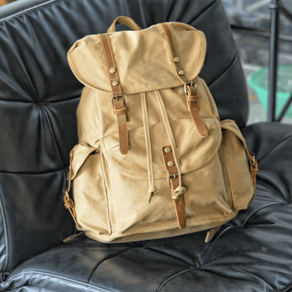 Niki | WessPack – Military Leather Bag Robust & Reliable Backpack