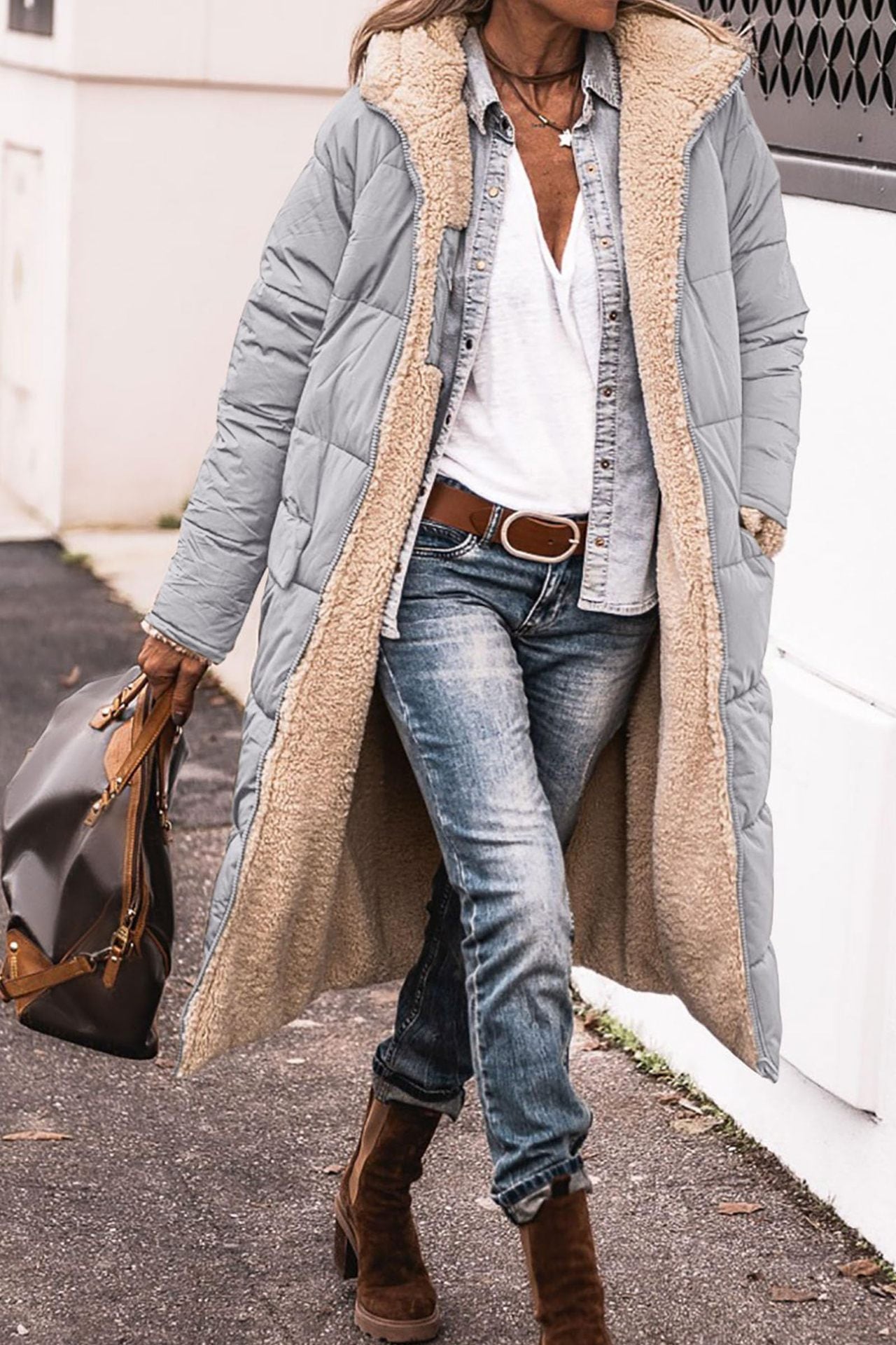 Niki | Women's Two-Sided Warm Winter Jacket