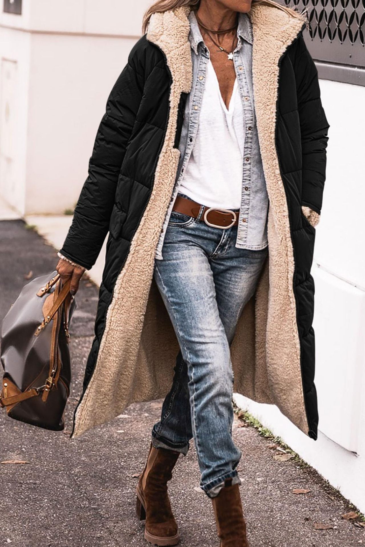 Niki | Women's Two-Sided Warm Winter Jacket