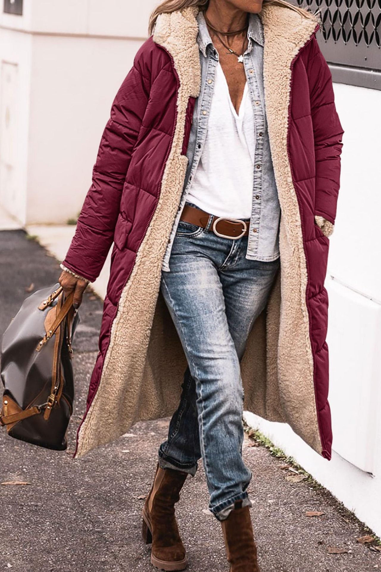 Niki | Women's Two-Sided Warm Winter Jacket