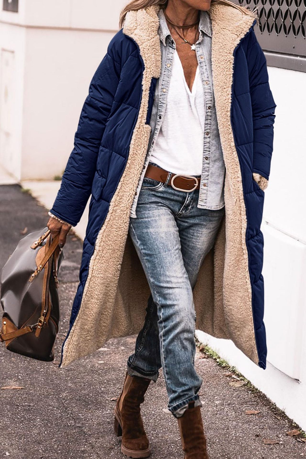 Niki | Women's Two-Sided Warm Winter Jacket