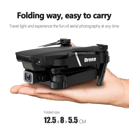 Niki | Black 4K HD Foldable Quadcopter Drone with WiFi FPV Camera