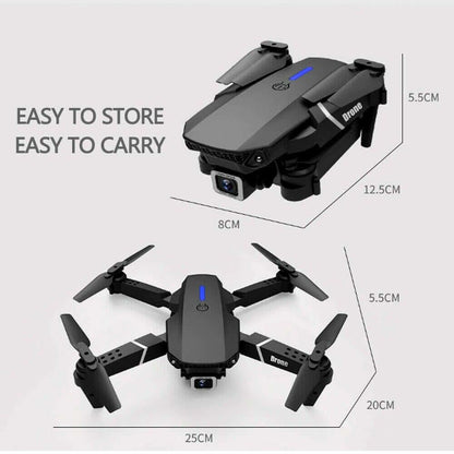 Niki | Black 4K HD Foldable Quadcopter Drone with WiFi FPV Camera