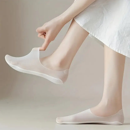 Niki | Women's Grippy Ankle Socks - Lightweight & Breathable
