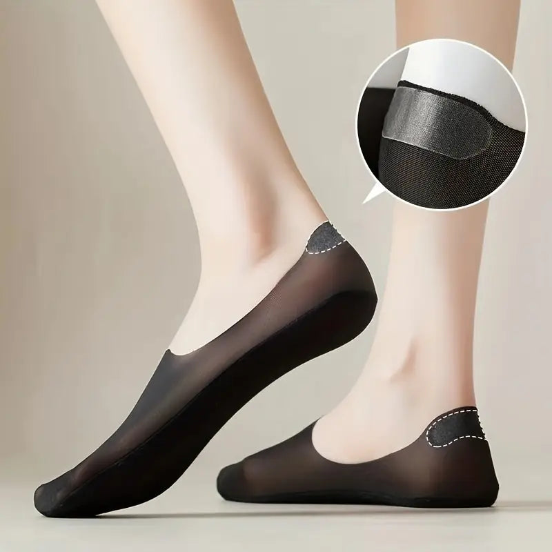 Niki | Women's Grippy Ankle Socks - Lightweight & Breathable