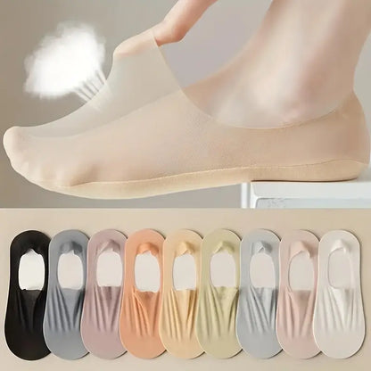 Niki | Women's Grippy Ankle Socks - Lightweight & Breathable