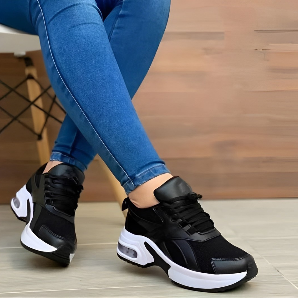 Women's Cushioned Sneakers for Casual Comfort