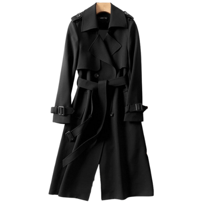 Women's Classic Belted Trench Coat