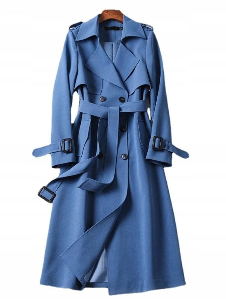 Women's Classic Belted Trench Coat