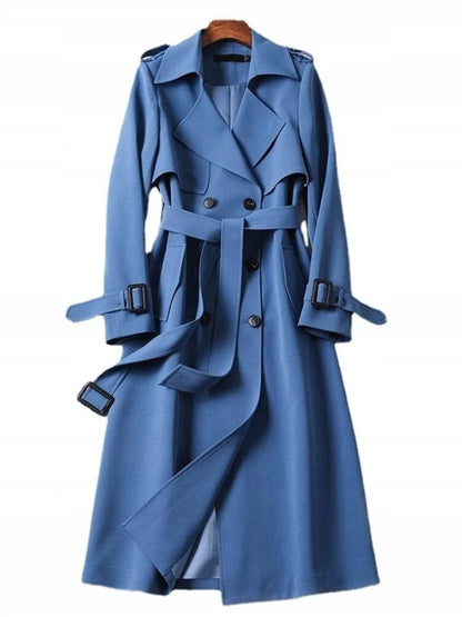 Women's Classic Belted Trench Coat