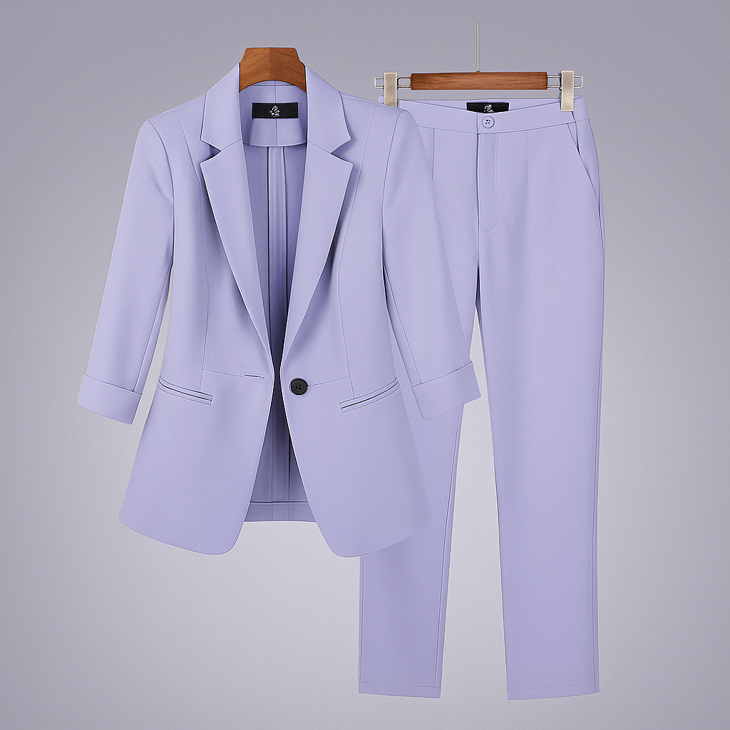 Niki | Women's Polished Professional Blazer and Trouser Set