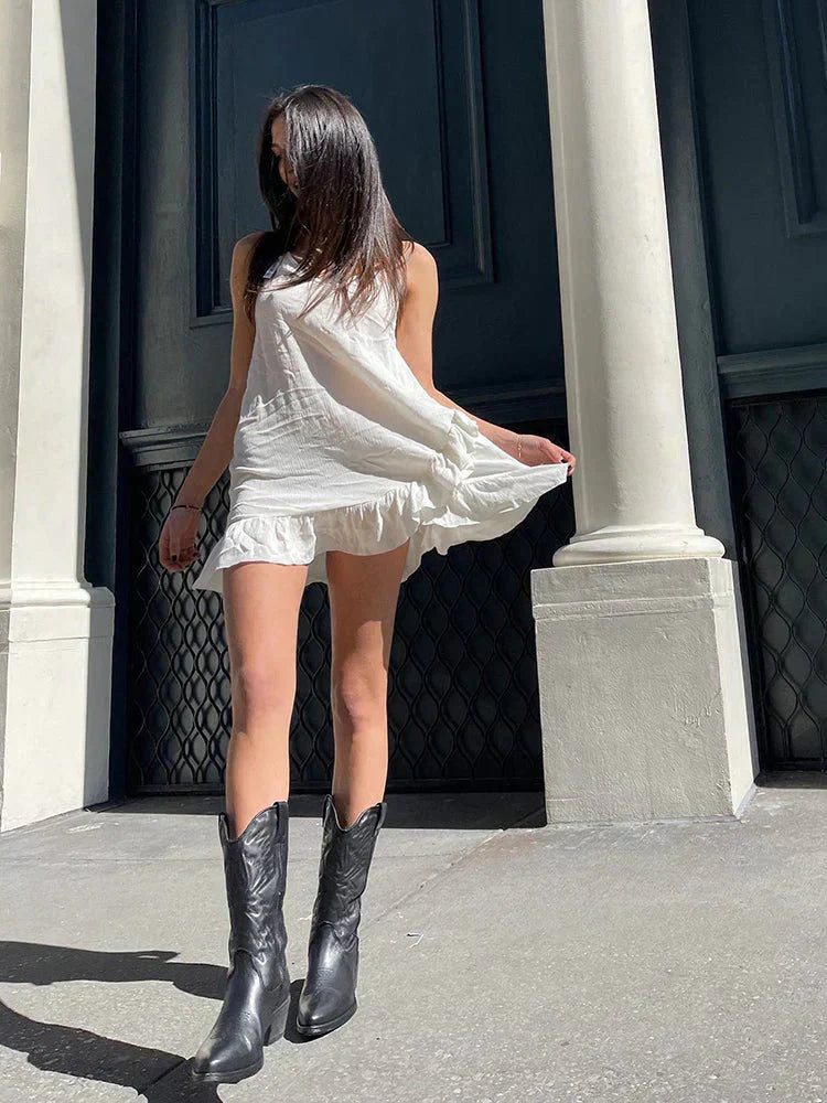 Women's Shiny Western Boots