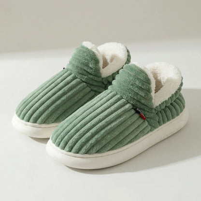 Cozy Ribbed Comfort Slippers