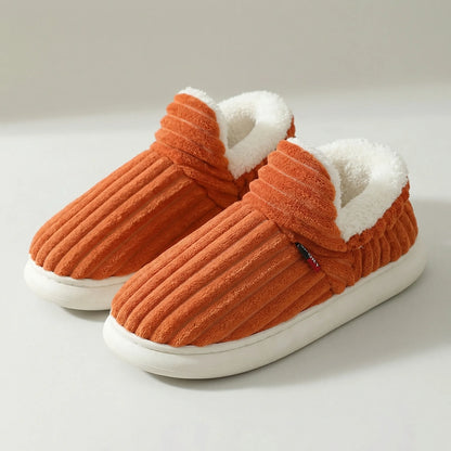 Cozy Ribbed Comfort Slippers