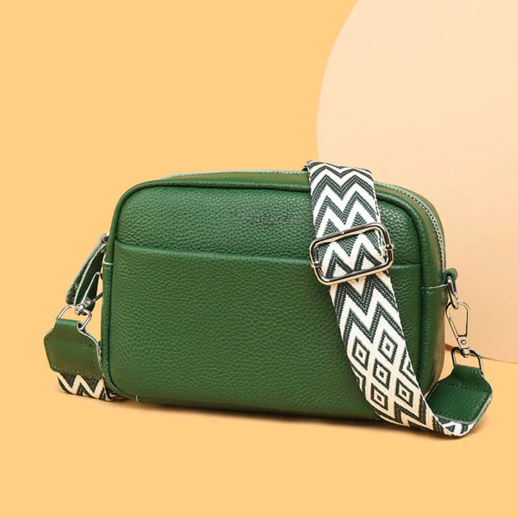 Niki | Women's Crossbody Camera Bag with Geometric Strap