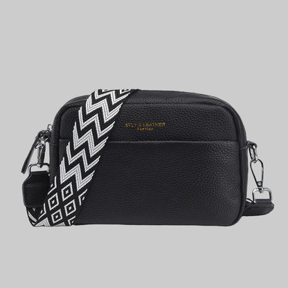Niki | Women's Crossbody Camera Bag with Geometric Strap