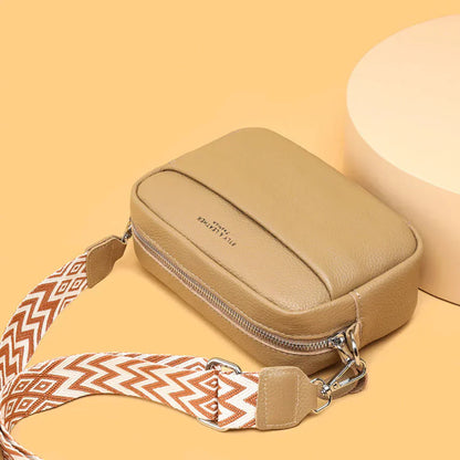 Niki | Women's Crossbody Camera Bag with Geometric Strap