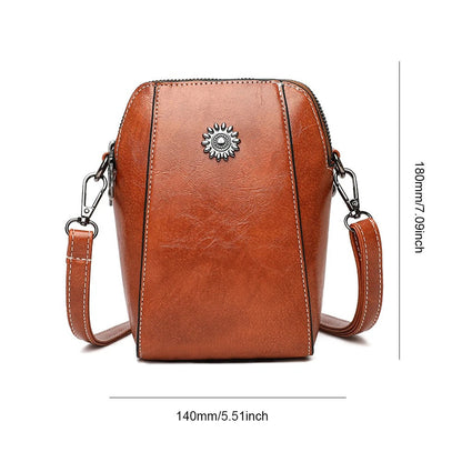 Niki | Women's Crossbody Phone Bag with Zipper Closure