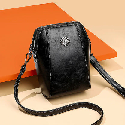 Niki | Women's Crossbody Phone Bag with Zipper Closure