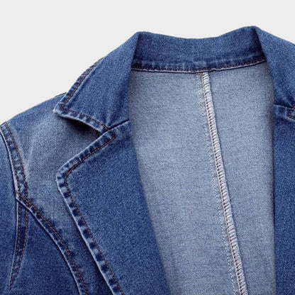 Niki | Chic Denim Jacket with Tailored Fit