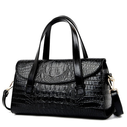 Niki | Women's Embossed Handbag with Flap