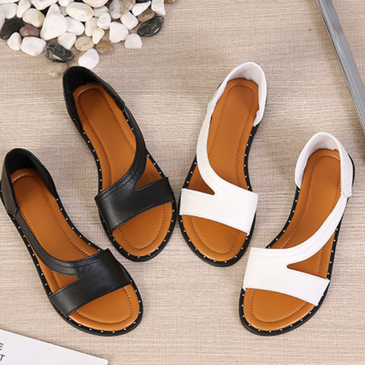 Women's Chic Asymmetrical Strap Flat Sandals