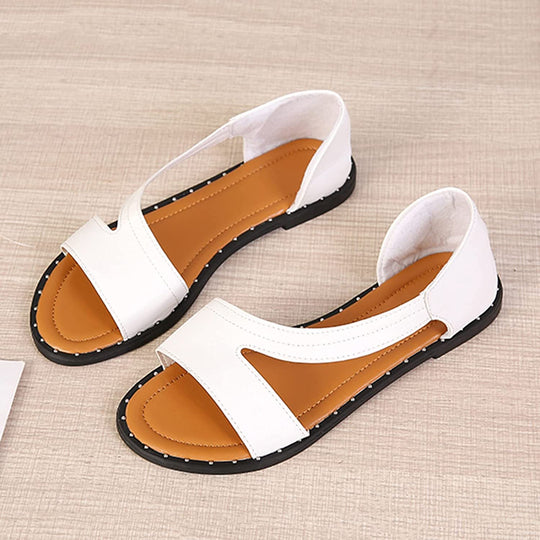 Women's Chic Asymmetrical Strap Flat Sandals