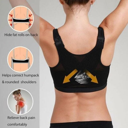 Niki | Sports Bra with Front Closure and Support